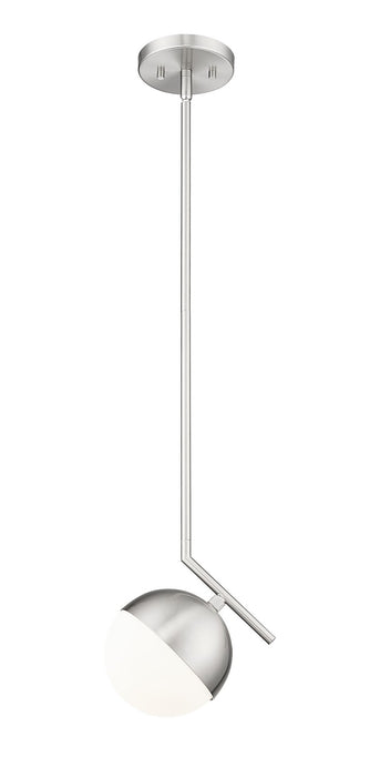 Z-Lite 7517P7-BN One Light Pendant, Brushed Nickel