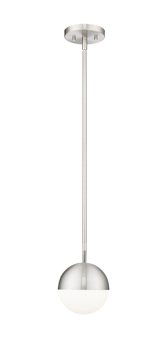 Z-Lite 7517P7-BN One Light Pendant, Brushed Nickel