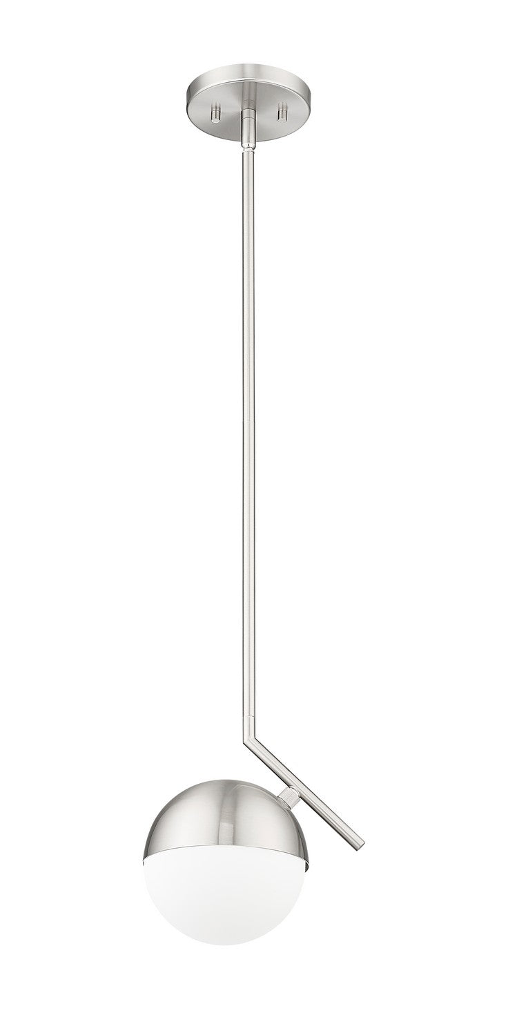 Z-Lite 7517P7-BN One Light Pendant, Brushed Nickel