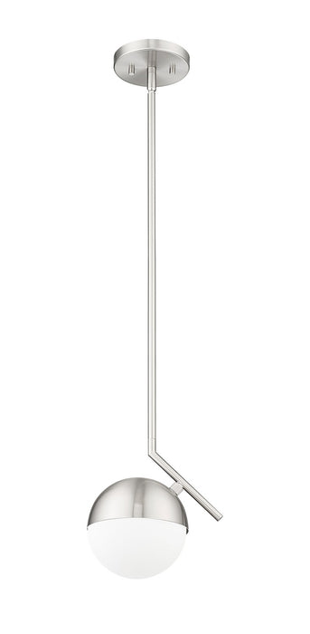 Z-Lite 7517P7-BN One Light Pendant, Brushed Nickel