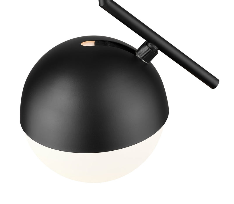 Z-Lite 7517P7-MB One Light Pendant, Matte Black