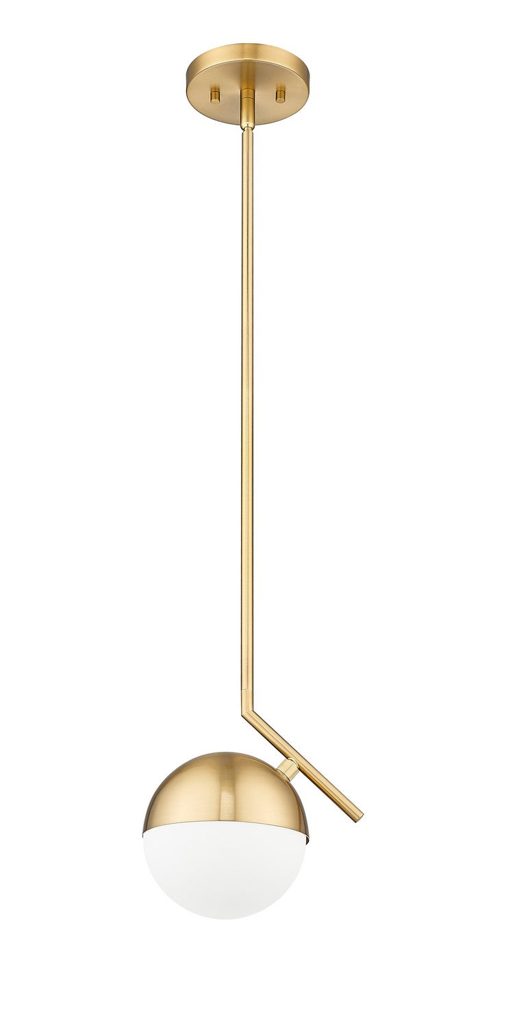 Z-Lite 7517P7-MGLD One Light Pendant, Modern Gold