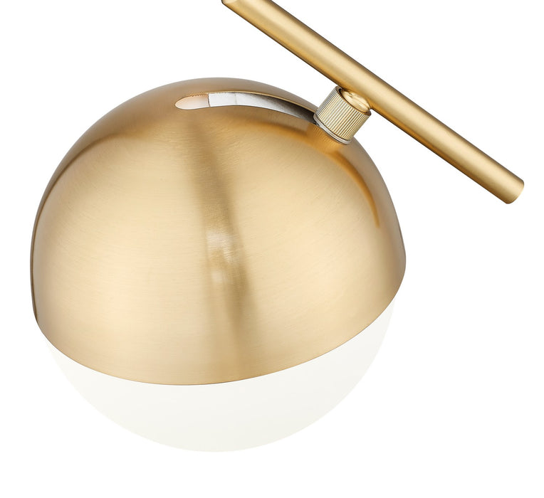Z-Lite 7517P7-MGLD One Light Pendant, Modern Gold
