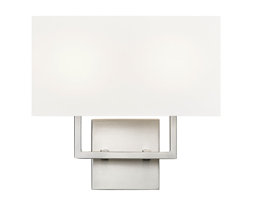 Z-Lite 815-2S-BN Two Light Wall Sconce, Brushed Nickel