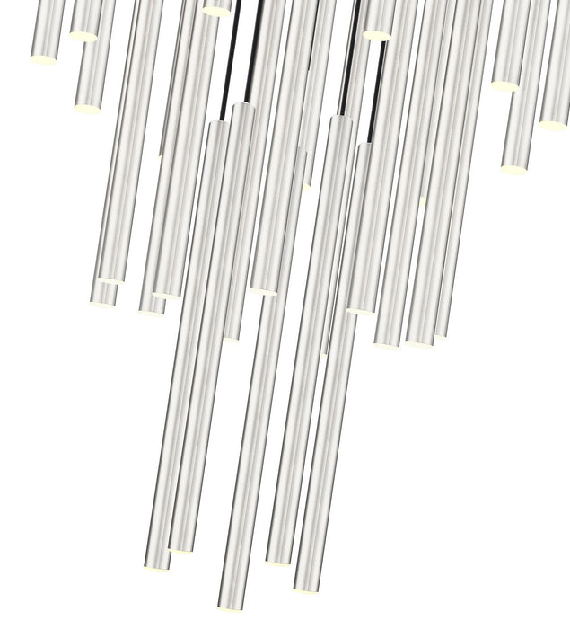 Z-Lite 919MP24-27R-BN-LED LED Chandelier, Brushed Nickel
