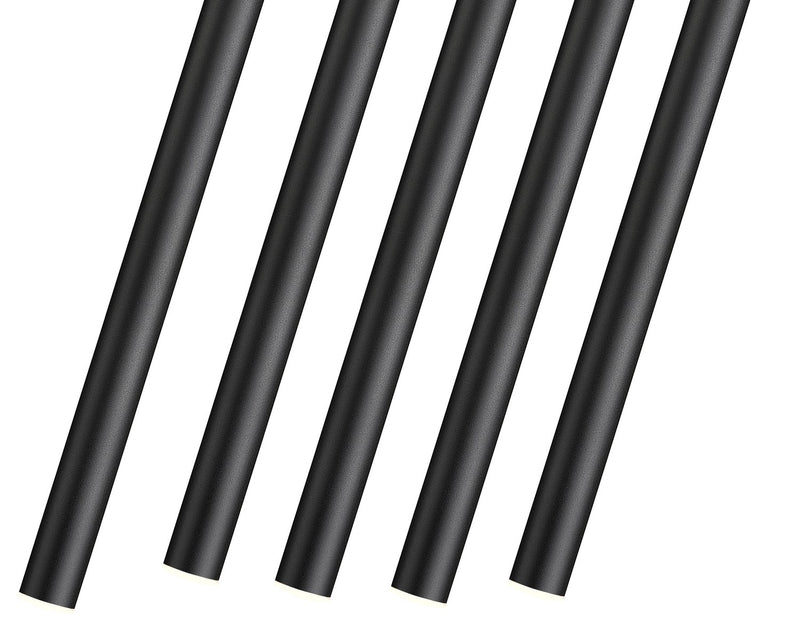 Z-Lite 919MP24-5L-MB-LED LED Linear Chandelier, Matte Black