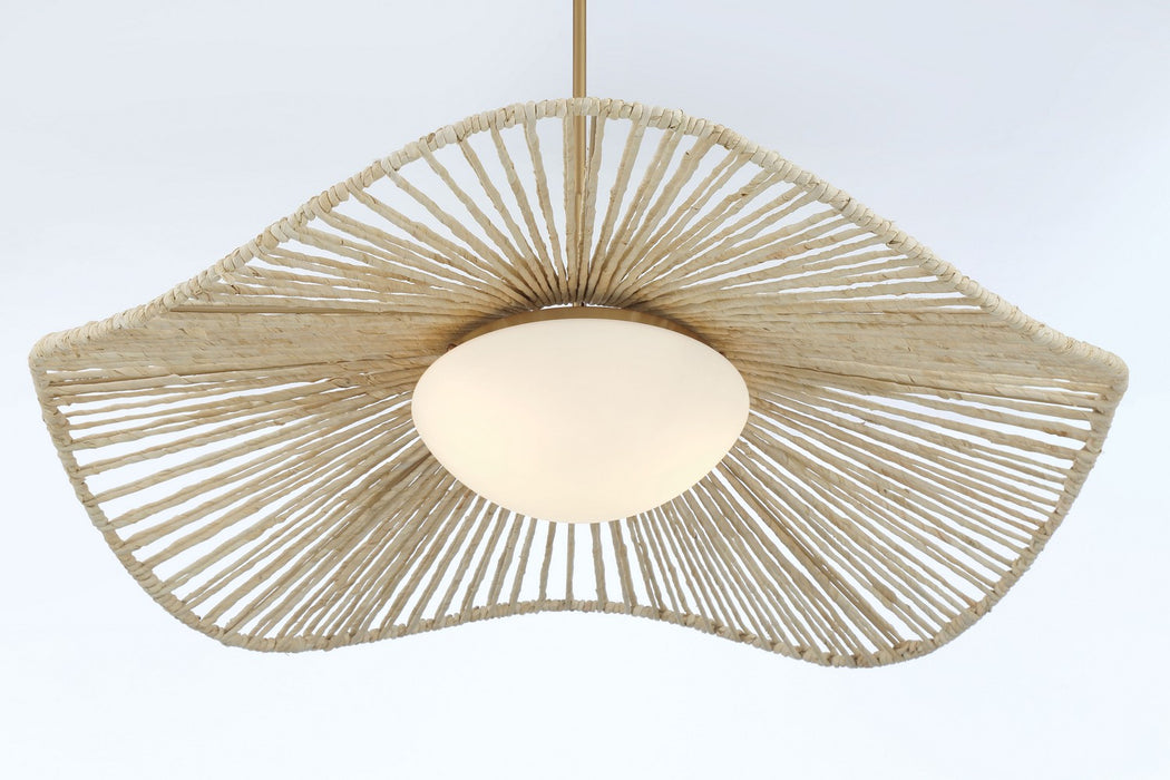 Minka-Lavery 143-732 Two Light Pendant, Legacy Brass