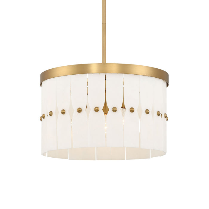 Minka-Lavery 2083-732 Three Light Convertible Semi-Flush, Legacy Brass