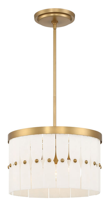 Minka-Lavery 2083-732 Three Light Convertible Semi-Flush, Legacy Brass