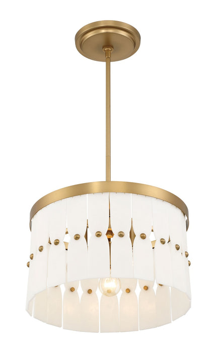 Minka-Lavery 2083-732 Three Light Convertible Semi-Flush, Legacy Brass