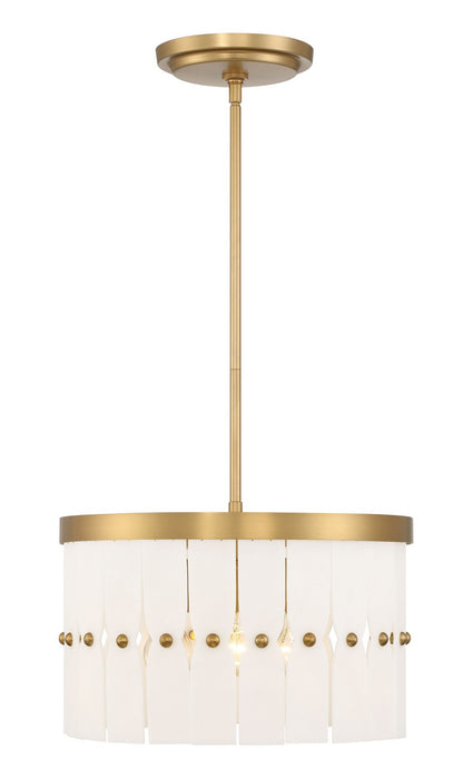 Minka-Lavery 2083-732 Three Light Convertible Semi-Flush, Legacy Brass