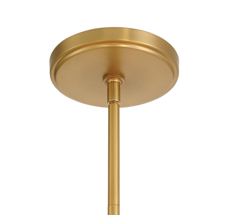 Minka-Lavery 2089-732 Nine Light Pendant, Legacy Brass