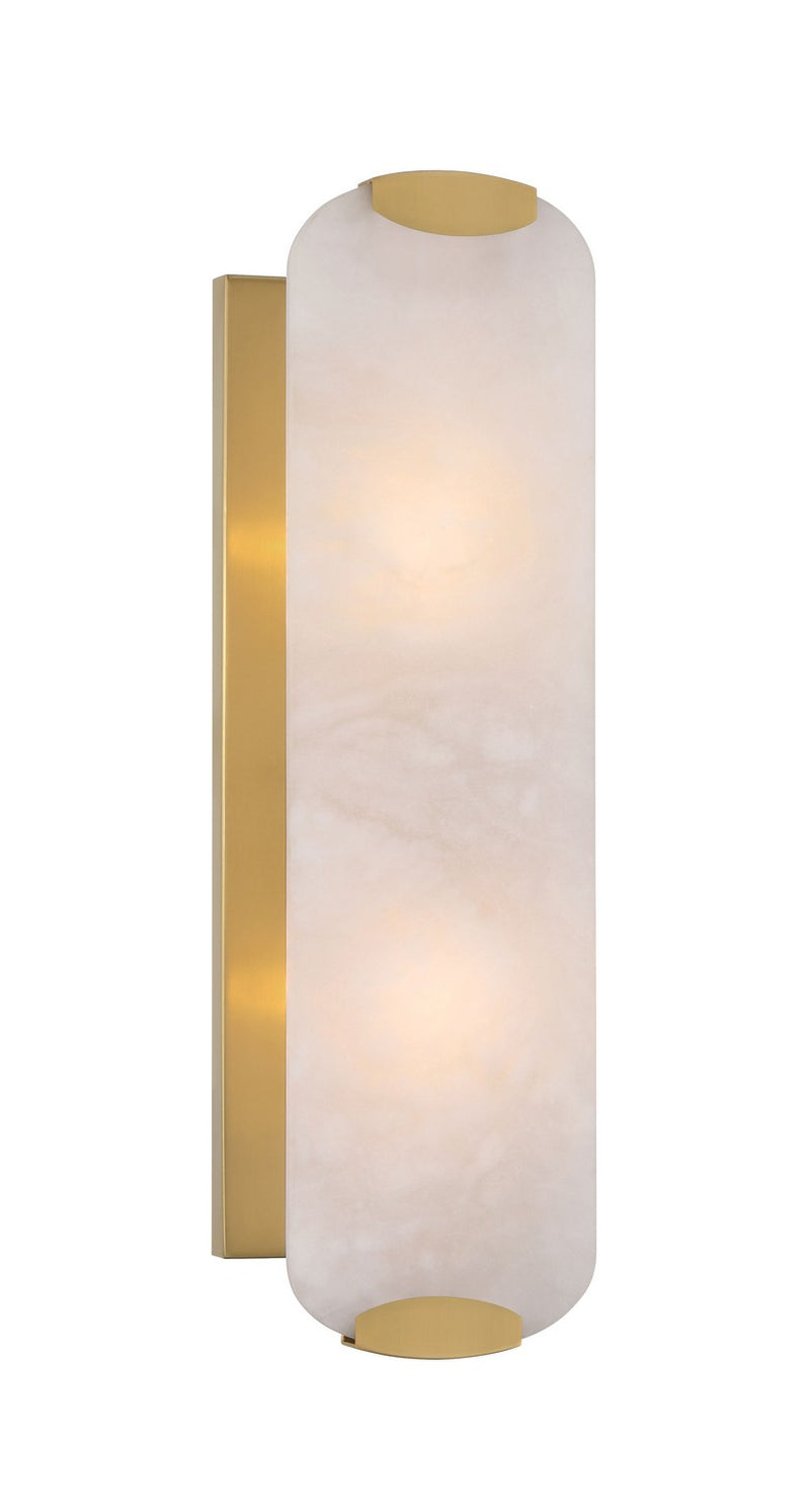 Minka-Lavery 2602-732 Two Light Wall Sconce, Legacy Brass