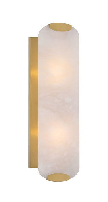 Minka-Lavery 2602-732 Two Light Wall Sconce, Legacy Brass