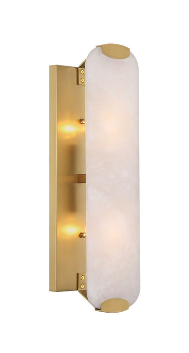 Minka-Lavery 2602-732 Two Light Wall Sconce, Legacy Brass