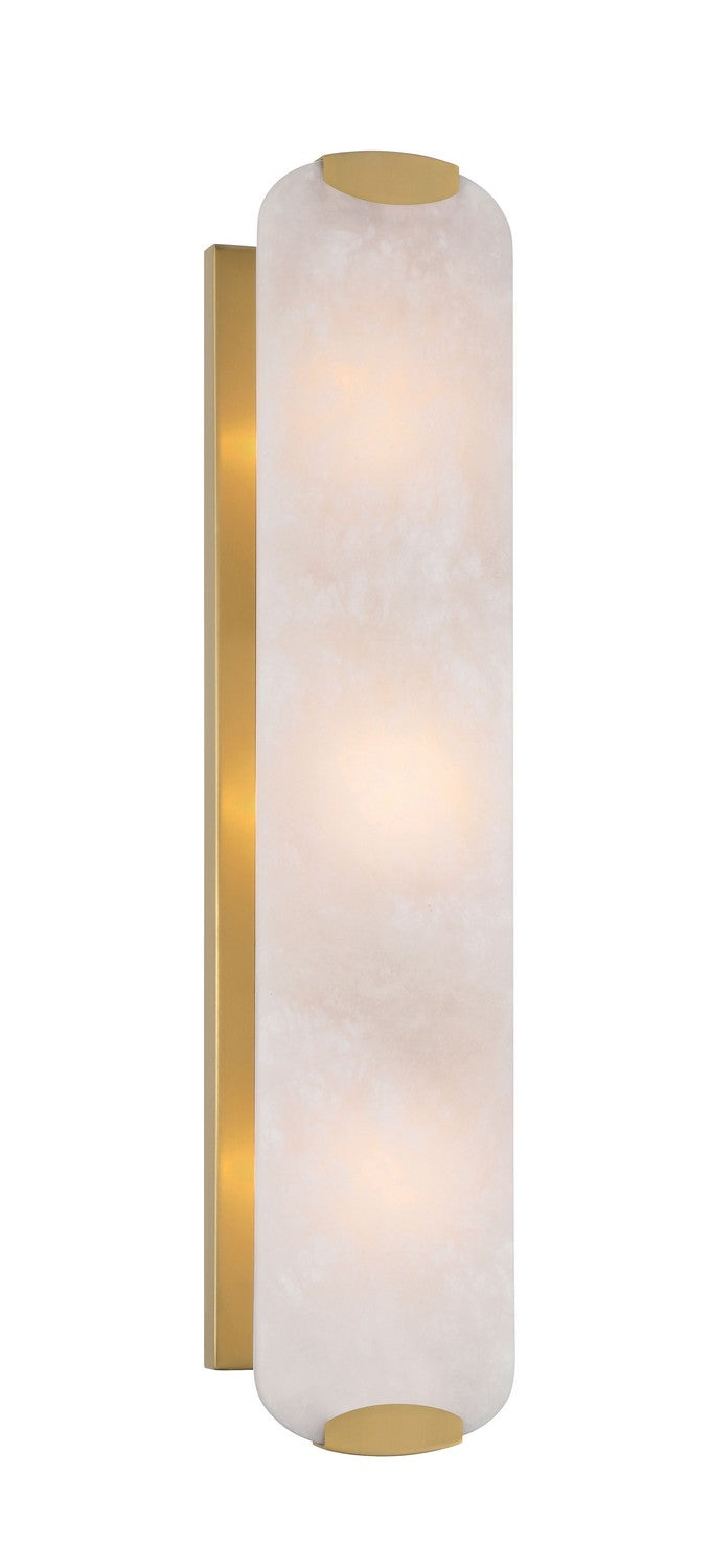 Minka-Lavery 2603-732 Three Light Wall Sconce, Legacy Brass