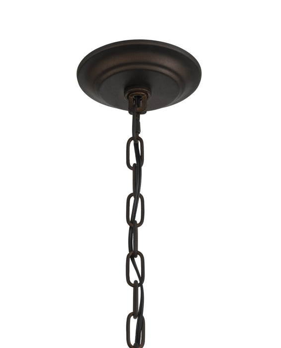 Minka-Lavery 2629-860 12 Light Chandelier, Dark Bronze