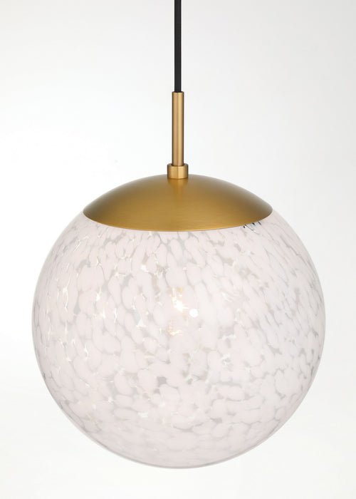 Minka-Lavery 2636-732 One Light Pendant, Legacy Brass