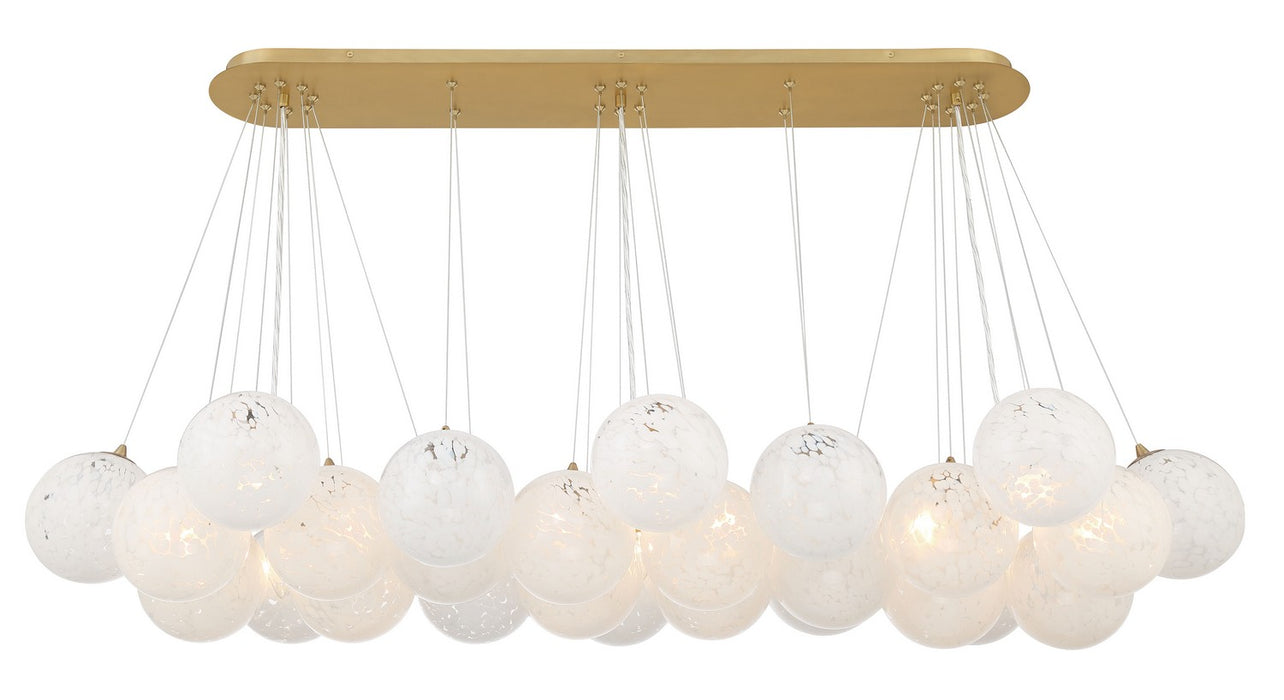 Minka-Lavery 2637-732 12 Light Island Pendant, Legacy Brass