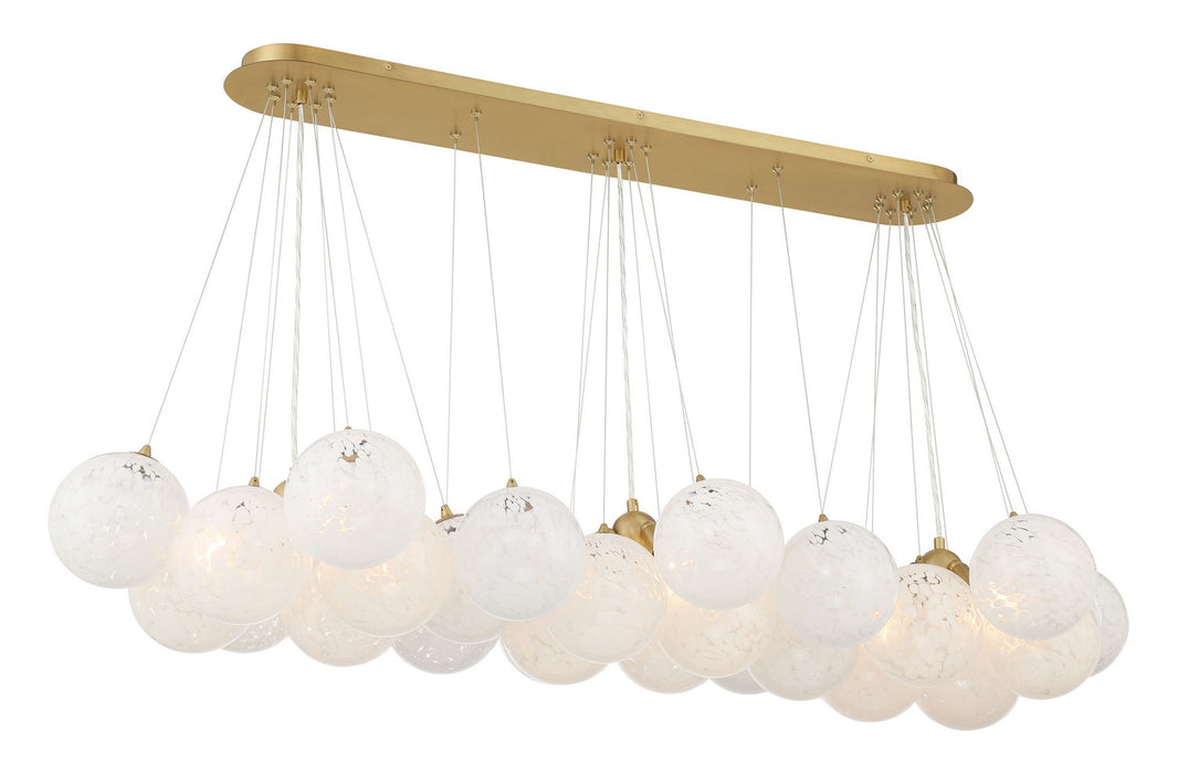 Minka-Lavery 2637-732 12 Light Island Pendant, Legacy Brass