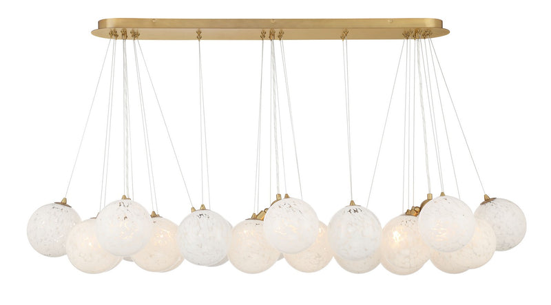 Minka-Lavery 2637-732 12 Light Island Pendant, Legacy Brass