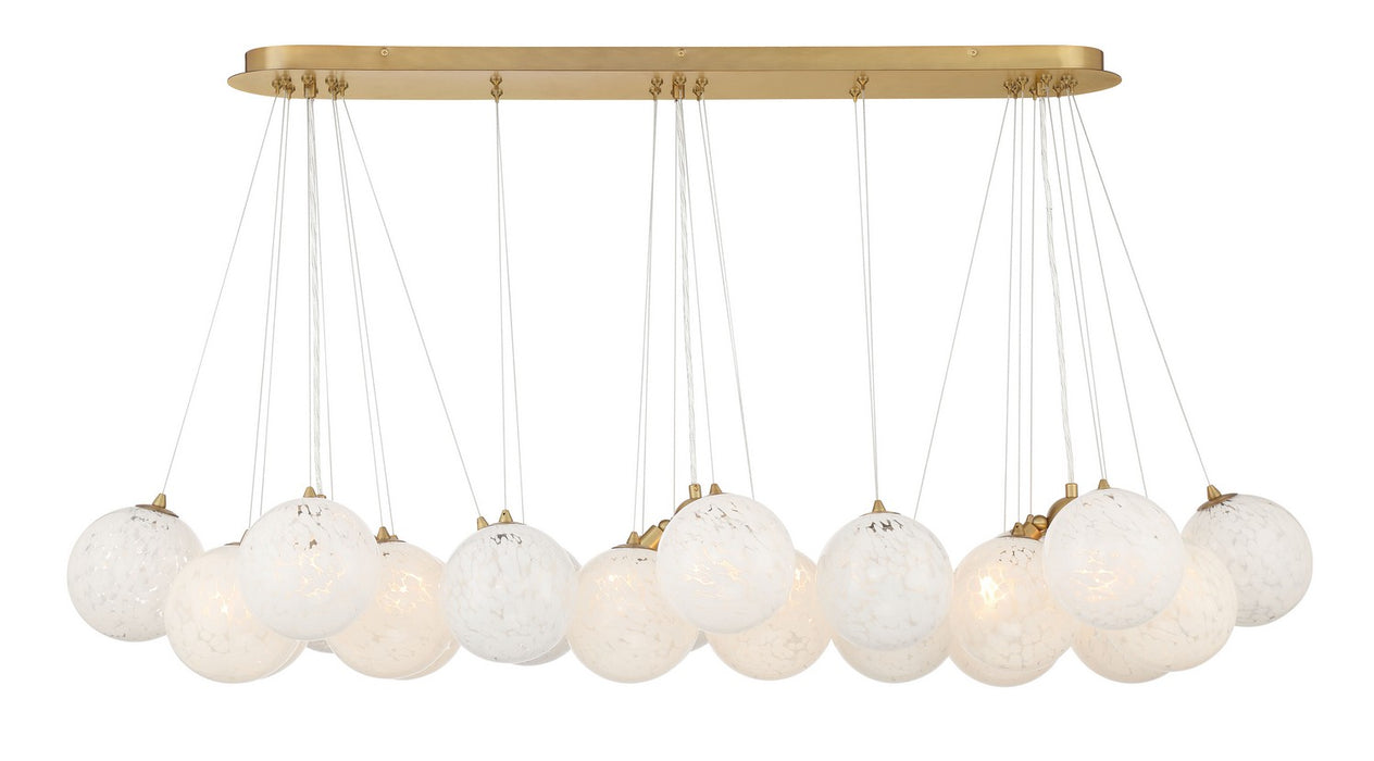 Minka-Lavery 2637-732 12 Light Island Pendant, Legacy Brass