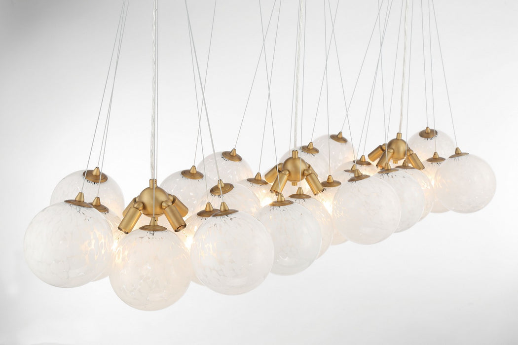 Minka-Lavery 2637-732 12 Light Island Pendant, Legacy Brass
