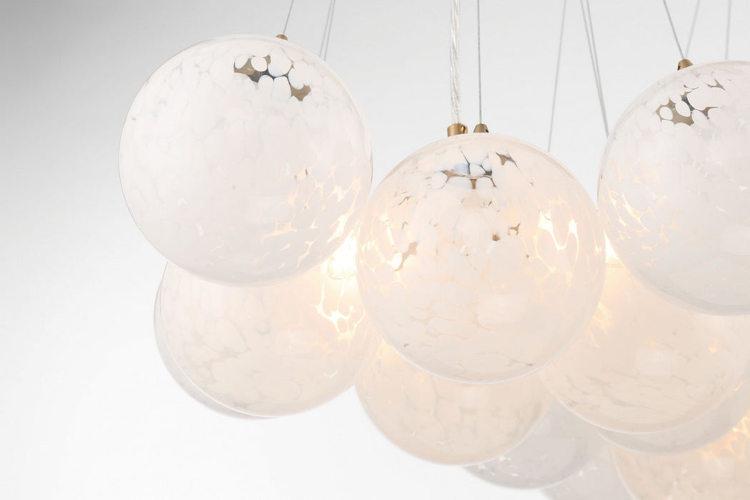 Minka-Lavery 2637-732 12 Light Island Pendant, Legacy Brass
