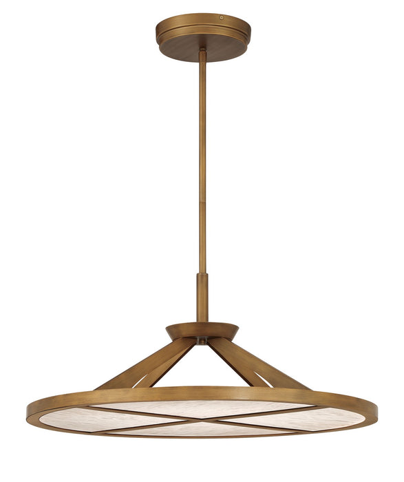 Minka-Lavery 2687-788-L LED Pendant, Ashen Gold