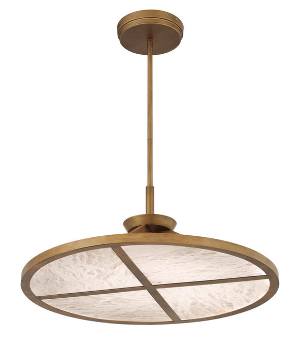 Minka-Lavery 2687-788-L LED Pendant, Ashen Gold