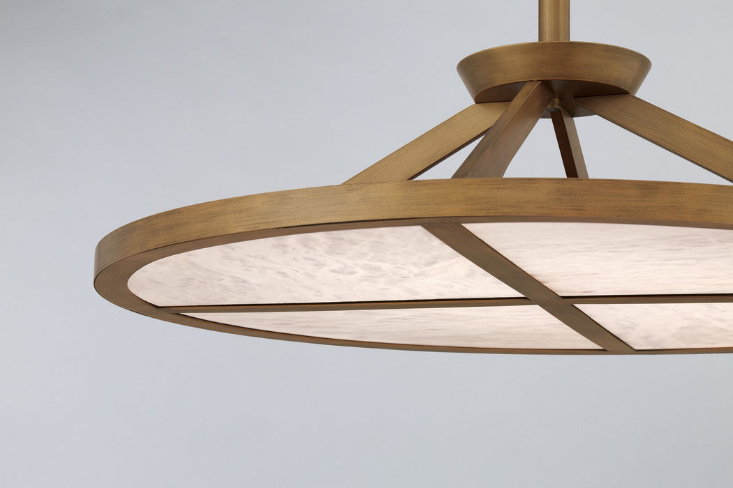 Minka-Lavery 2687-788-L LED Pendant, Ashen Gold