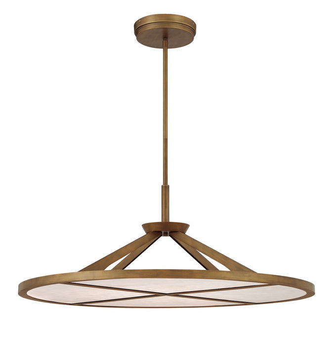 Minka-Lavery 2688-788-L LED Pendant, Ashen Gold
