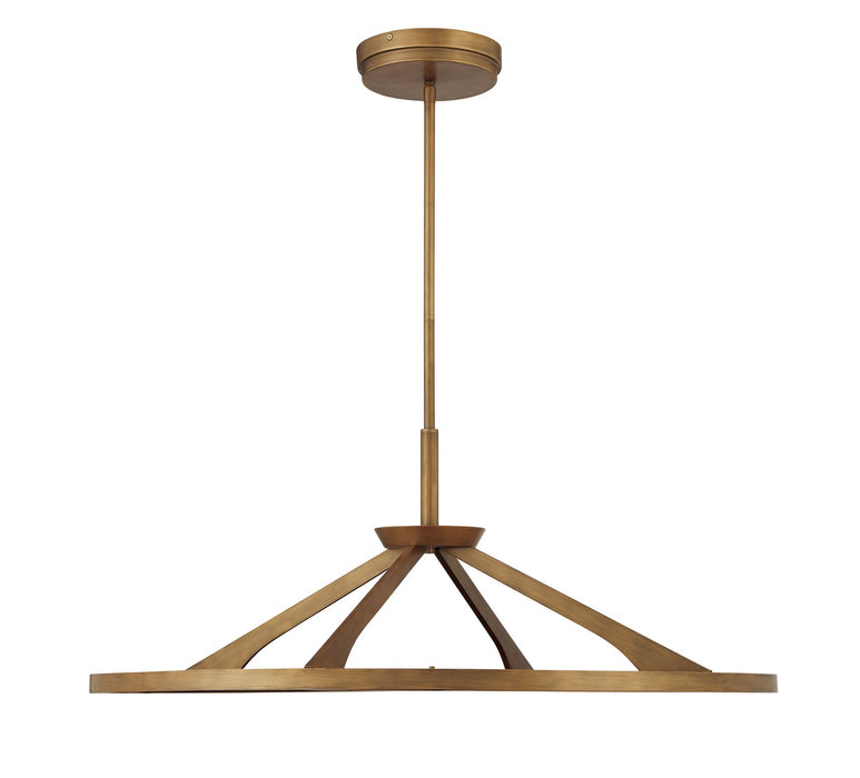 Minka-Lavery 2688-788-L LED Pendant, Ashen Gold
