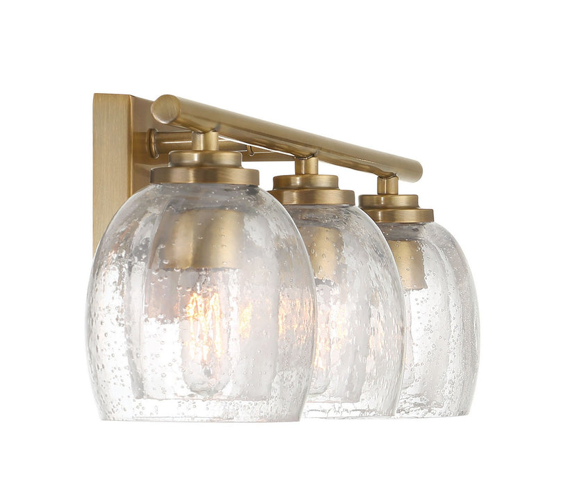 Minka-Lavery 2723-732 Three Light Vanity, Legacy Brass