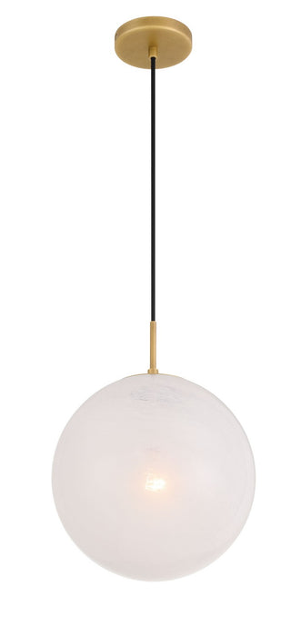 Minka-Lavery 291-732 One Light Pendant, Legacy Brass