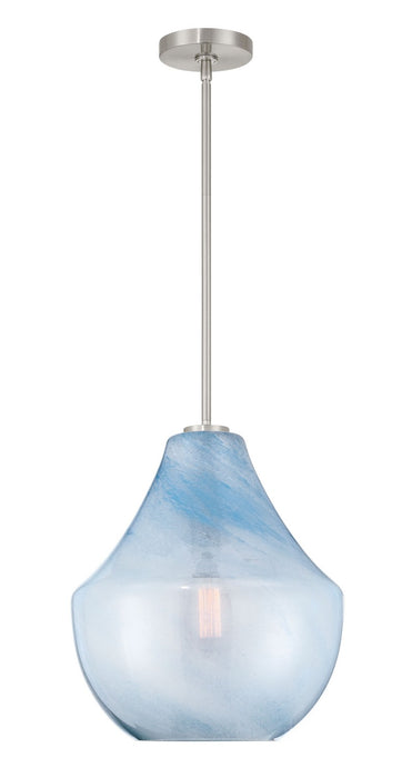 Minka-Lavery 293-84 One Light Pendant, Brushed Nickel