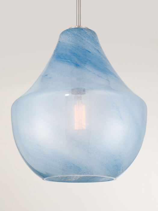 Minka-Lavery 293-84 One Light Pendant, Brushed Nickel