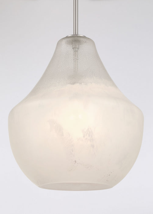 Minka-Lavery 294-84 One Light Pendant, Brushed Nickel