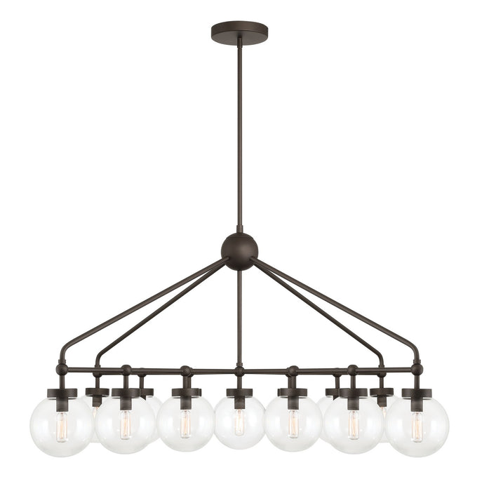 Minka-Lavery 2975-860 13 Light Chandelier, Dark Bronze