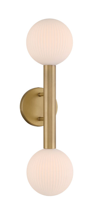 Minka-Lavery 2990-732 Two Light Wall Sconce, Legacy Brass