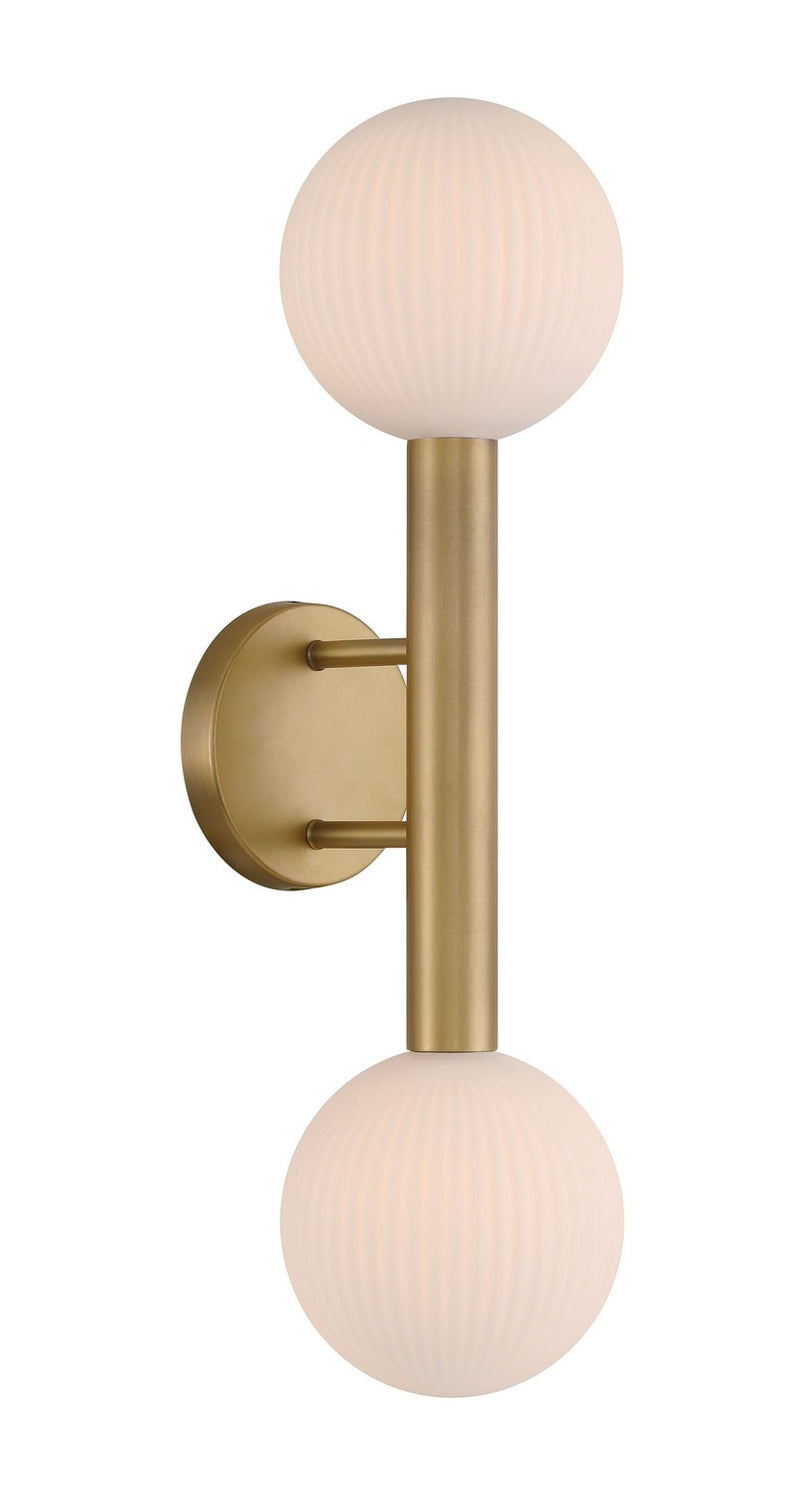 Minka-Lavery 2990-732 Two Light Wall Sconce, Legacy Brass