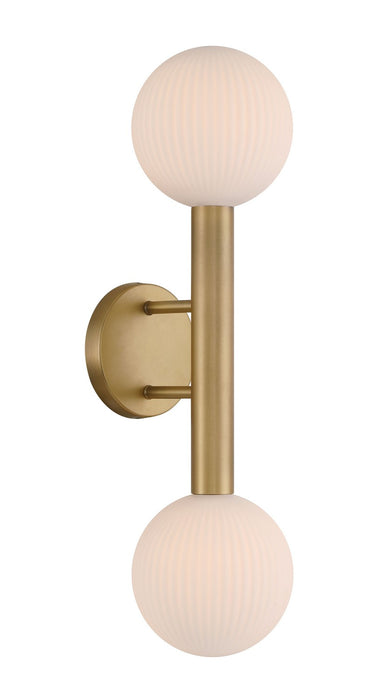 Minka-Lavery 2990-732 Two Light Wall Sconce, Legacy Brass