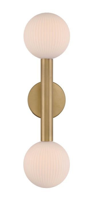 Minka-Lavery 2990-732 Two Light Wall Sconce, Legacy Brass