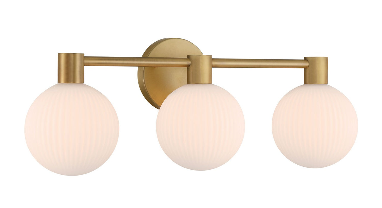 Minka-Lavery 2993-732 Three Light Vanity, Legacy Brass