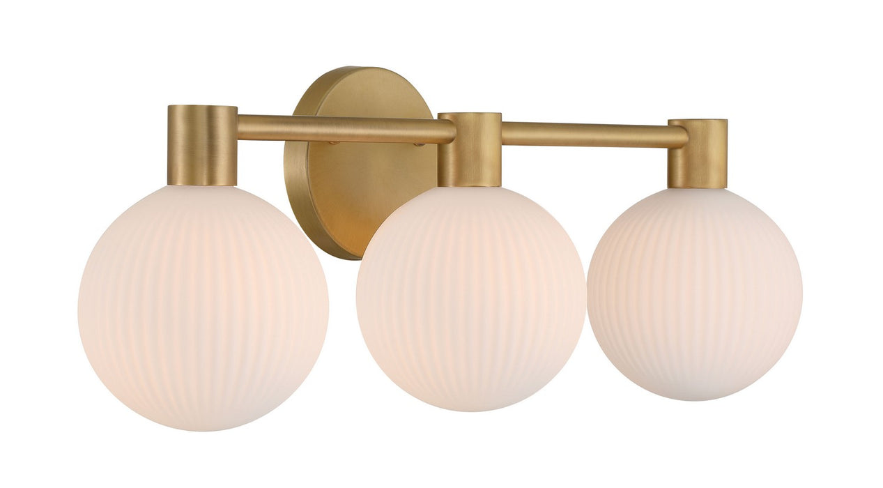Minka-Lavery 2993-732 Three Light Vanity, Legacy Brass