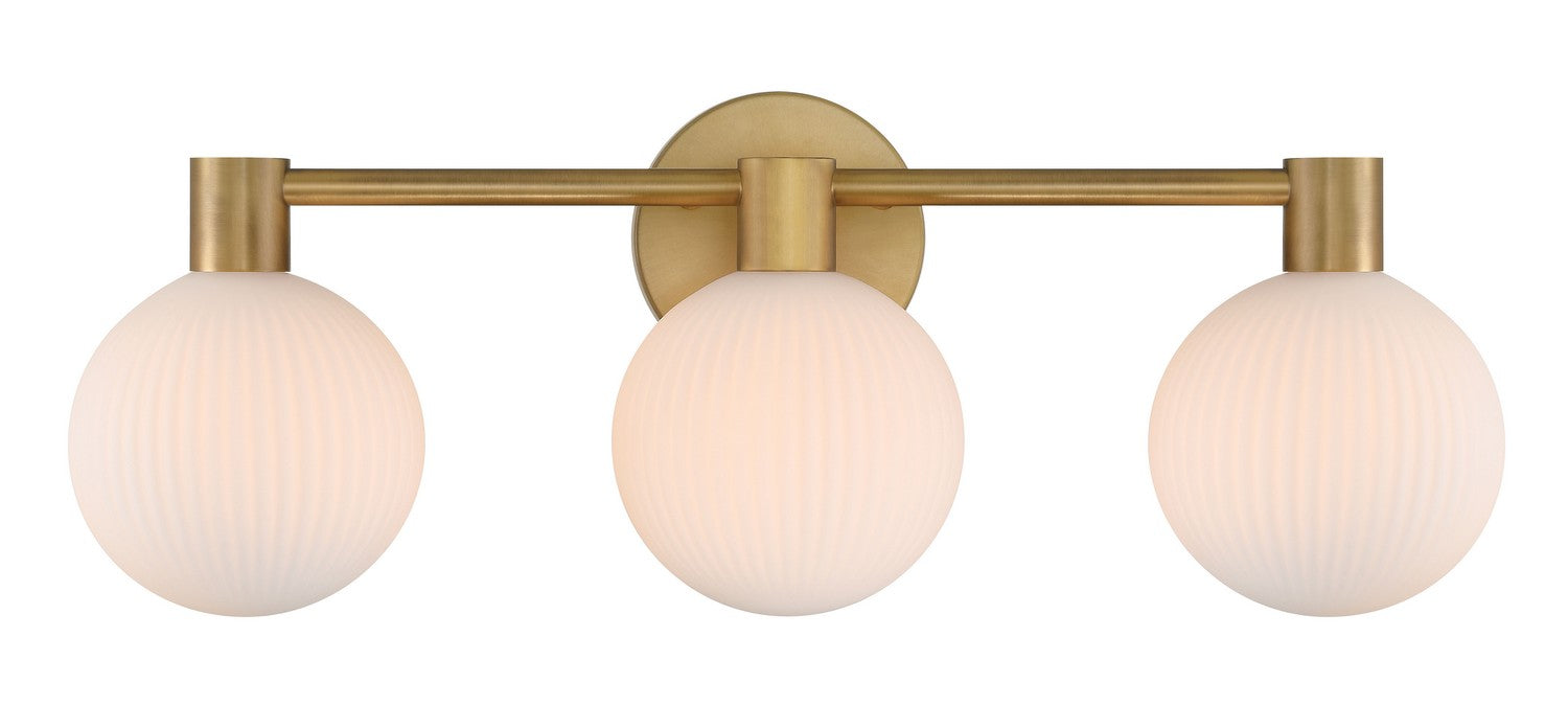 Minka-Lavery 2993-732 Three Light Vanity, Legacy Brass