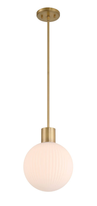 Minka-Lavery 2996-732 One Light Pendant, Legacy Brass