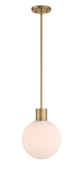 Minka-Lavery 2996-732 One Light Pendant, Legacy Brass