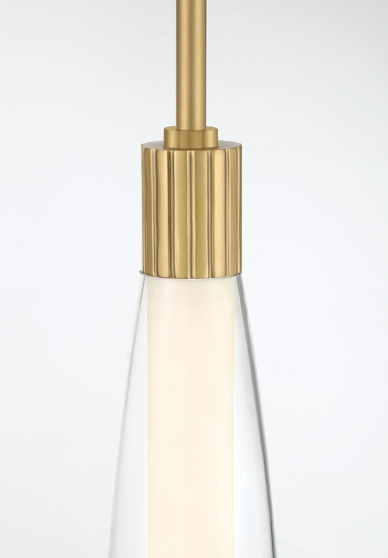 Minka-Lavery 3114-732-L LED Pendant, Legacy Brass