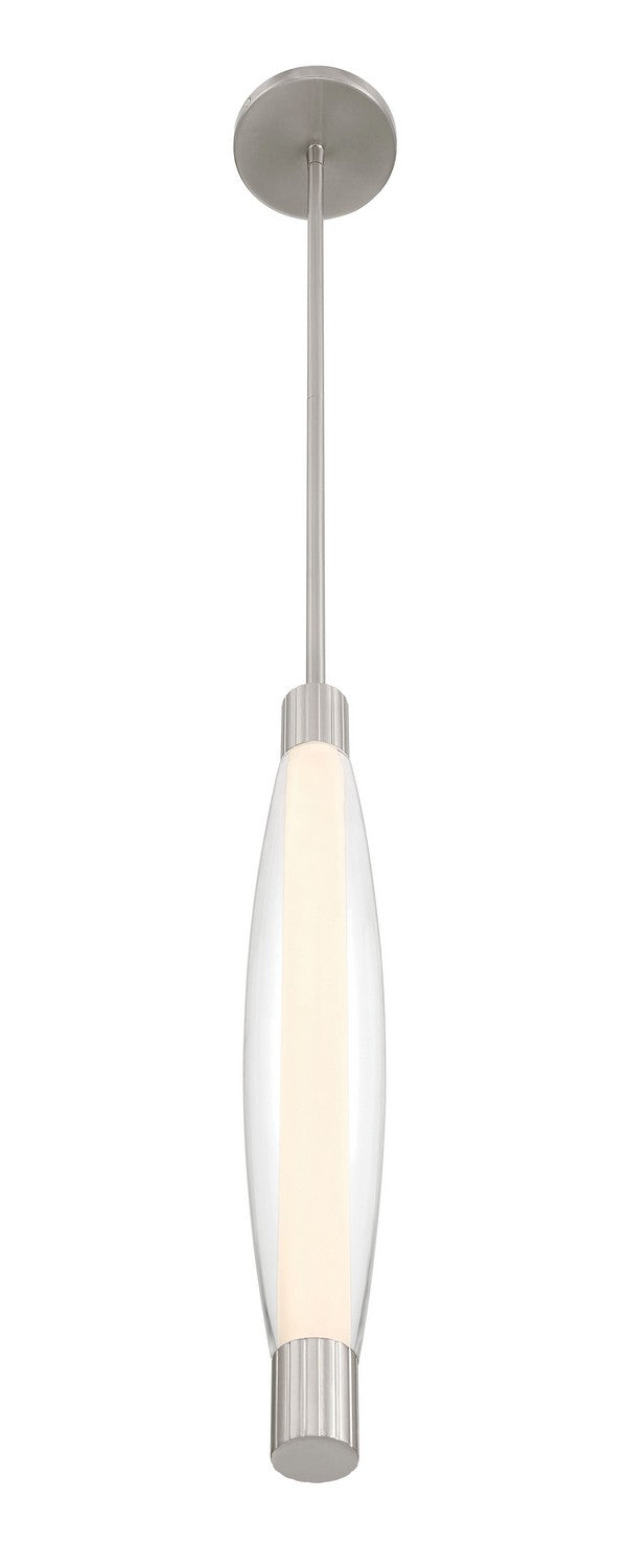 Minka-Lavery 3114-84-L LED Pendant, Brushed Nickel